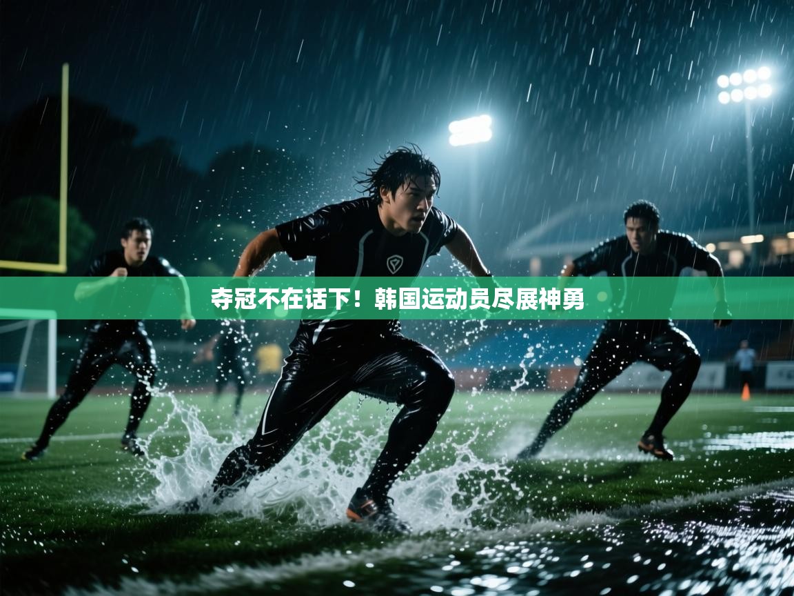 爱游戏体育娱乐-夺冠不在话下！韩国运动员尽展神勇